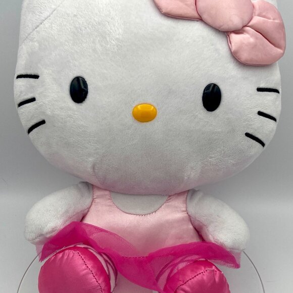 TY Beanie Baby Sanrio Hello Kitty Ballerina plush with Pink Tutu 11 inches - Picture 8 of 10